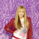 Miley Cyrus en una foto promocional de 'Hannah Montana'