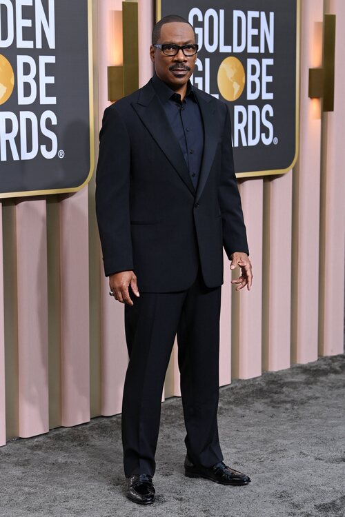 Eddie Murphy, en la alfombra roja de los Globos de Oro 2023