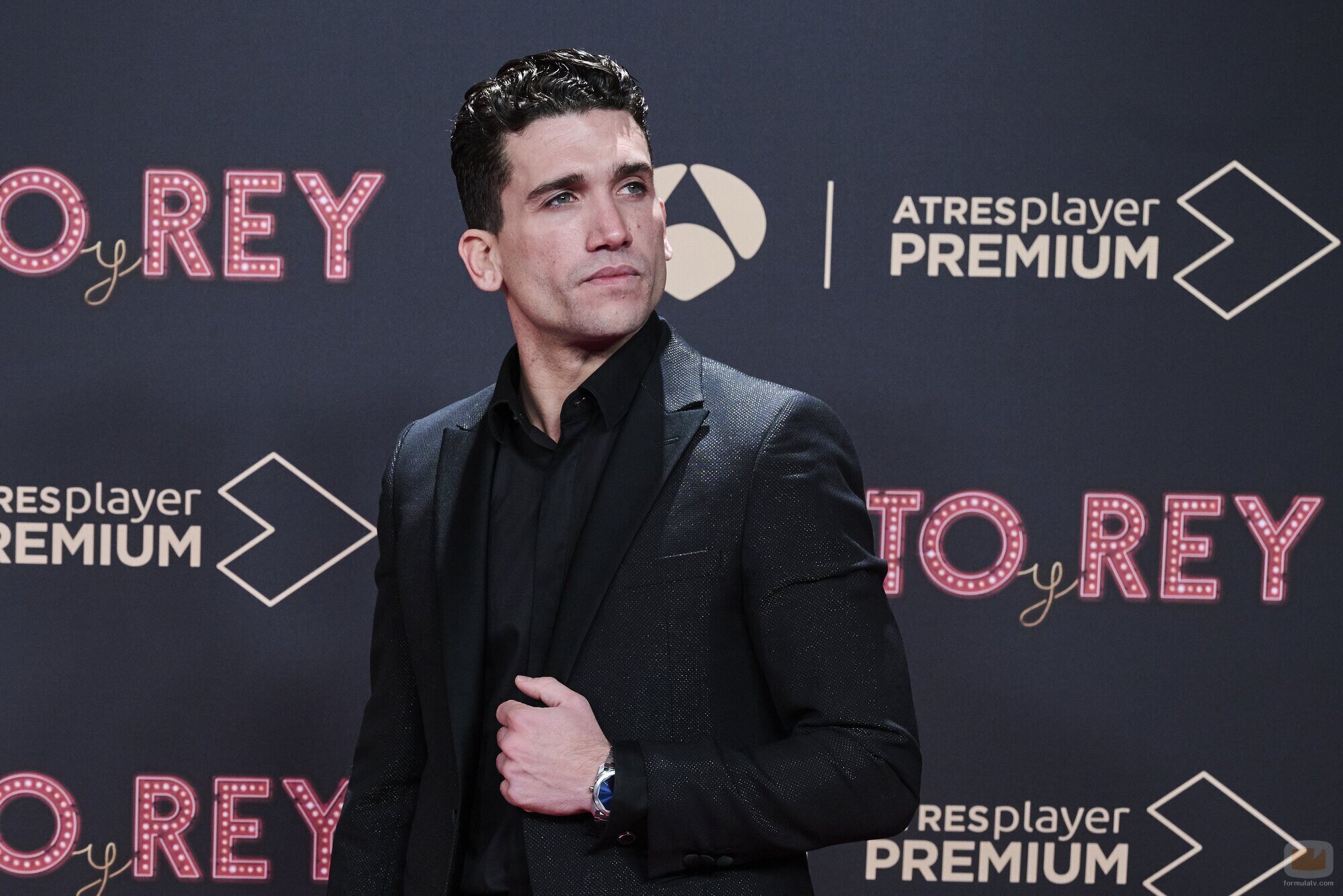 Jaime Lorente en el preestreno de 'Cristo y Rey'