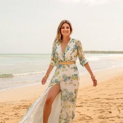 Posado de Sandra Barneda, en 'La isla de las tentaciones 6'