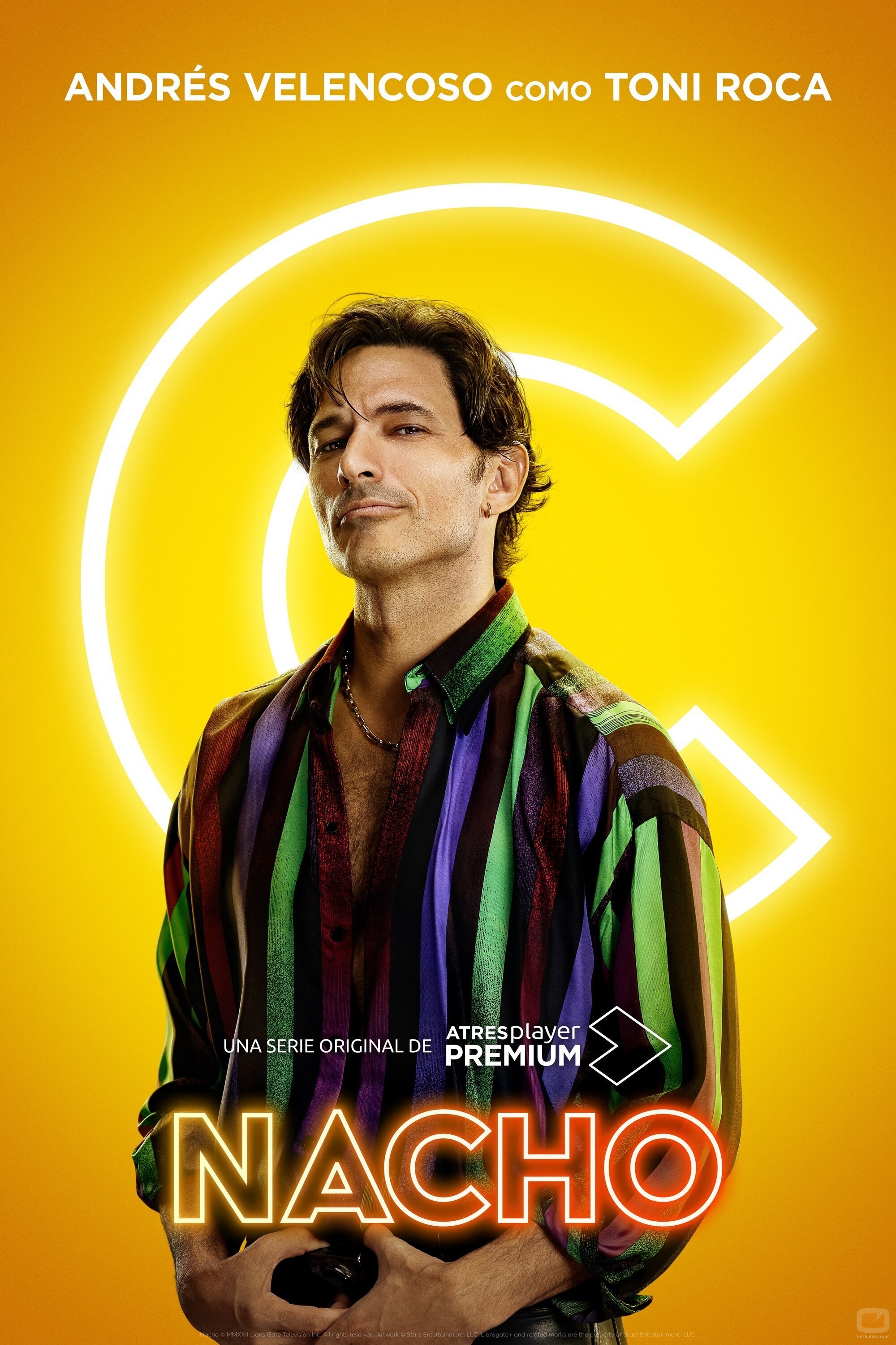 Andrés Velencoso es Tony Roca en 'Nacho'