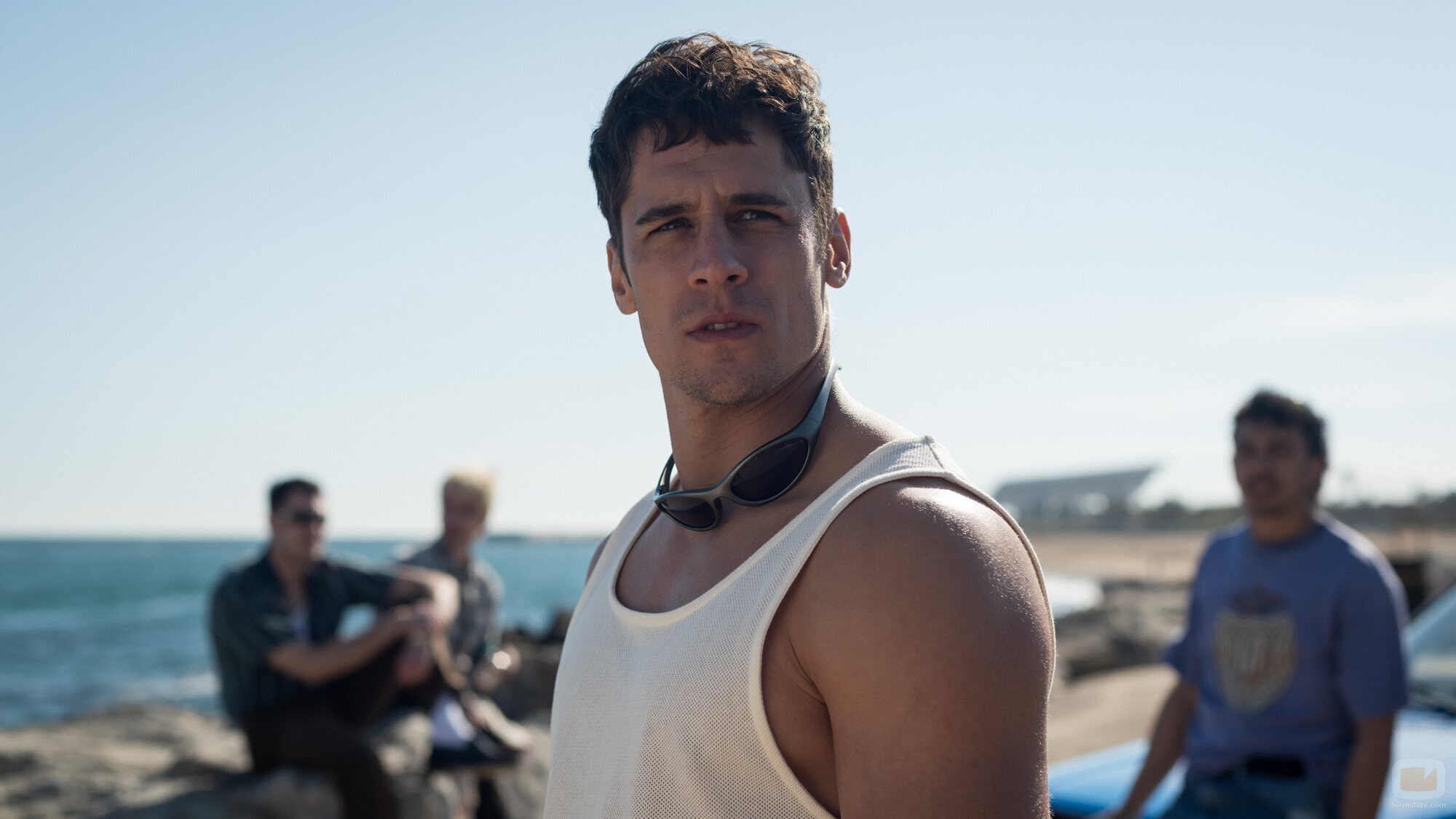 Martiño Rivas como Nacho Vidal en 'Nacho', la ficción de Atresplayer Premium