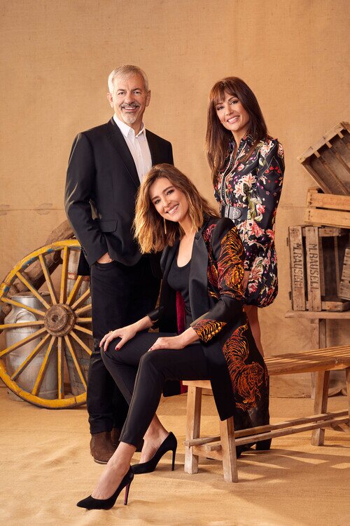 Sandra Barneda, Nagore Robles y Carlos Sobera presentan 'Pesadilla en El Paraíso 2'