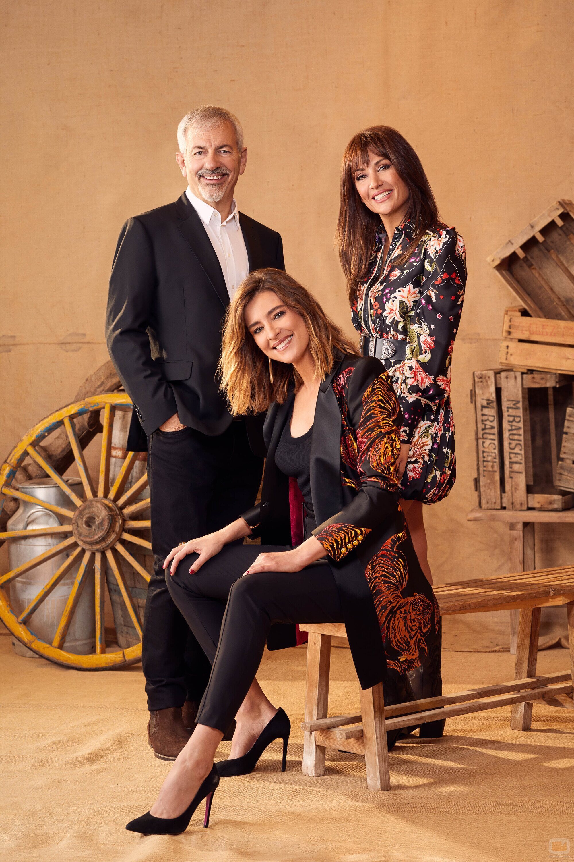 Sandra Barneda, Nagore Robles y Carlos Sobera presentan 'Pesadilla en El Paraíso 2'