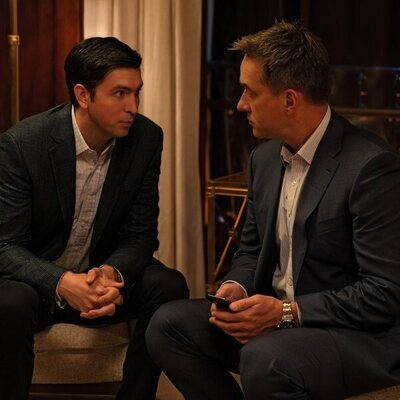 Greg y Tom en la cuarta temporada de 'Succession'