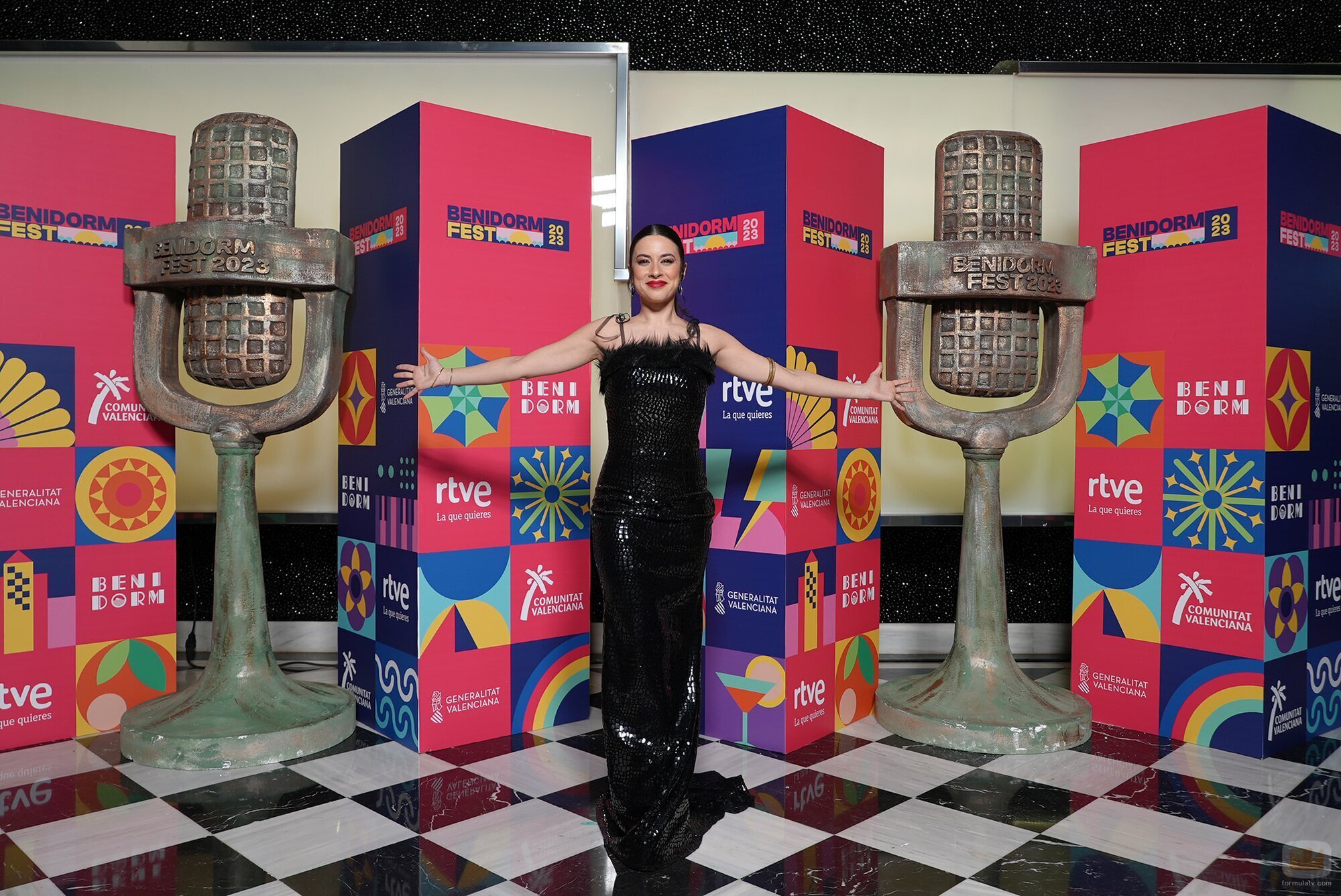 Blanca Paloma, en la inauguración del Benidorm Fest 2023