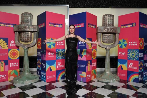Blanca Paloma, en la inauguración del Benidorm Fest 2023