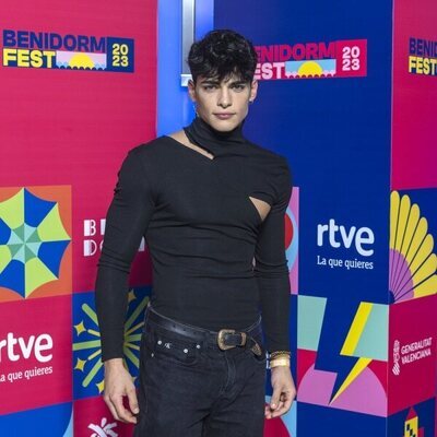 Aritz Arén, en la inauguración del Benidorm Fest 2023