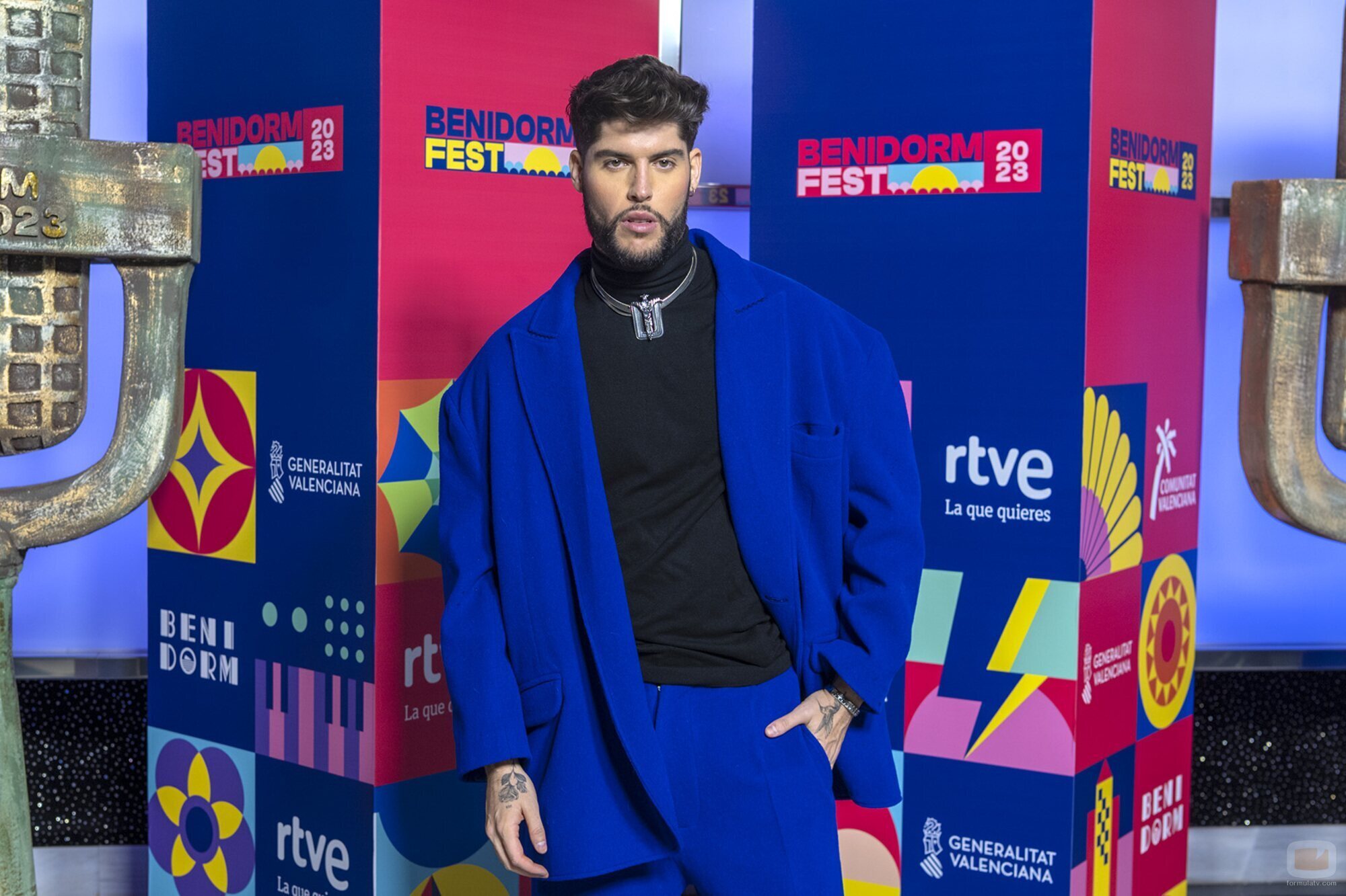 José Otero, en la inauguración del Benidorm Fest 2023
