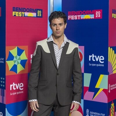 Alfred García, en la inauguración del Benidorm Fest 2023