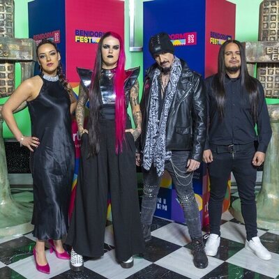 Megara, en la inauguración del Benidorm Fest 2023