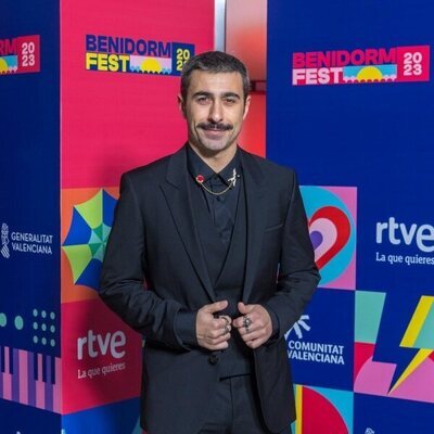 Rayden, en la inauguración del Benidorm Fest 2023