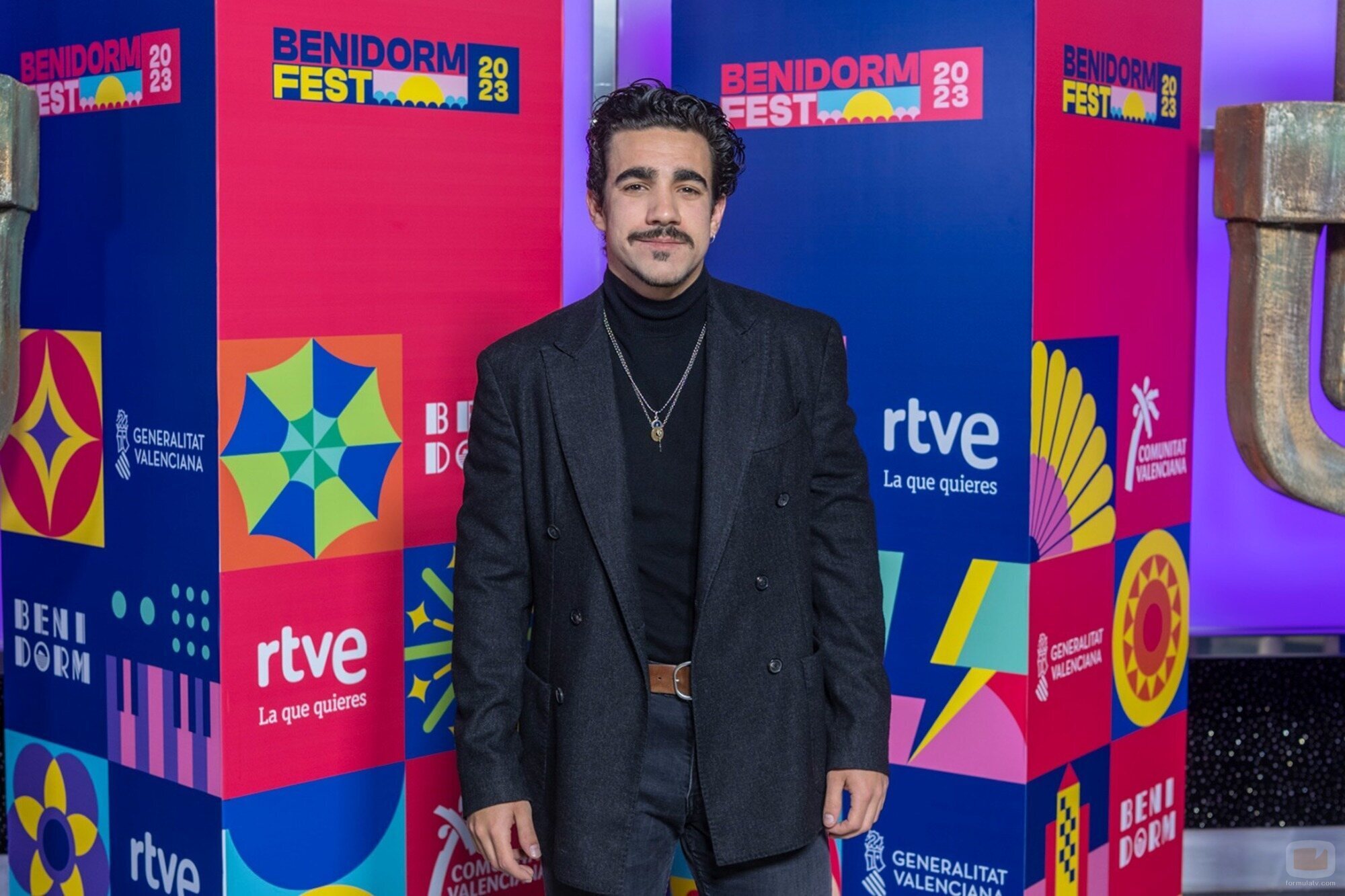 Gonzalo Hermida, en la inauguración del Benidorm Fest 2023