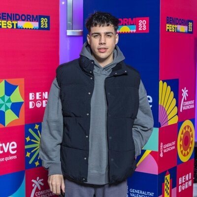 Posado de Xeinn, en la inauguración del Benidorm Fest 2023