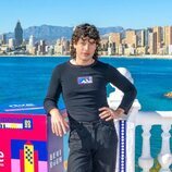 Leo Rizzi en la rueda de prensa de la primera semifinal del Benidorm Fest 2023