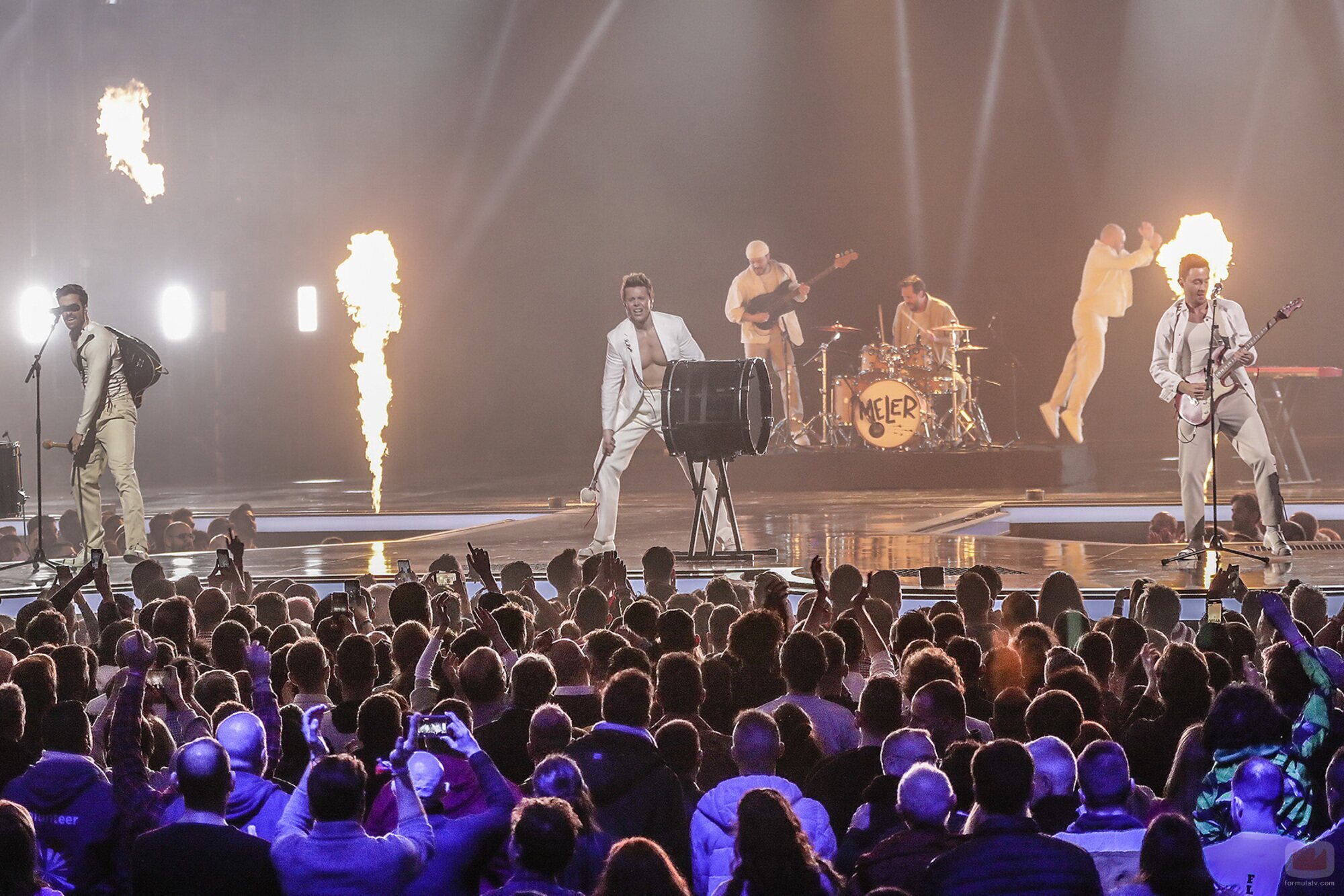 Meler, envuelto en llamas en la primera semifinal del Benidorm Fest 2023