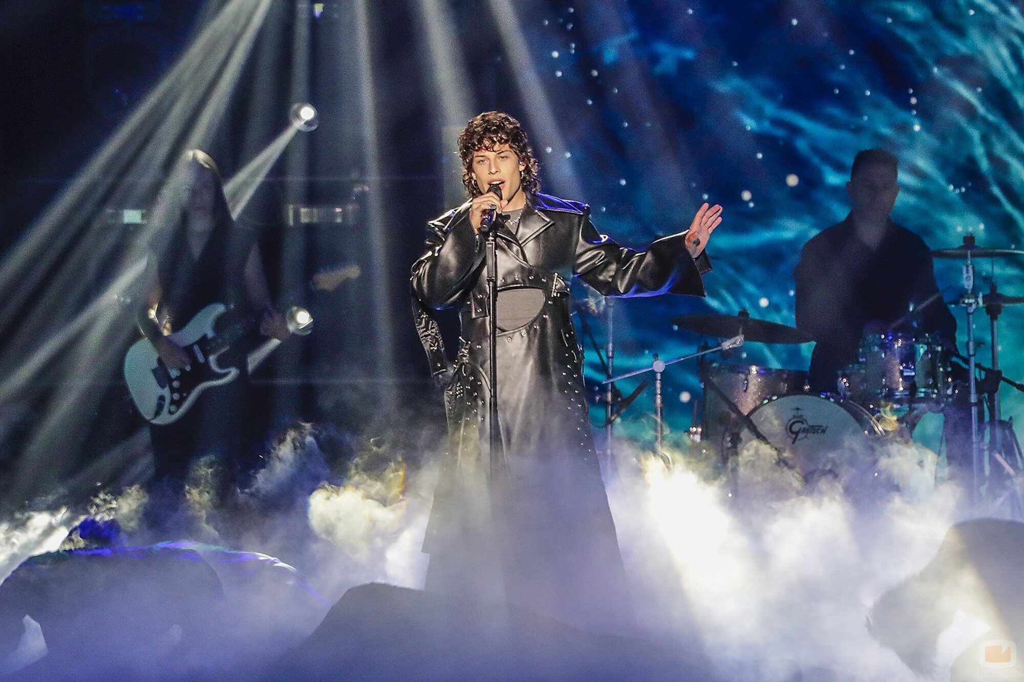 Leo Rizzi interpreta "Arcade" en la primera semifinal del Benidorm Fest 2023