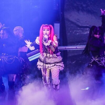 Rakky Ripper canta "Tracción" en la segunda semifinal del Benidorm Fest 2023
