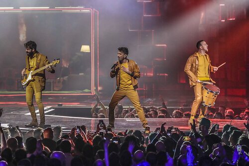 Siderland canta "Que esclati tot" en la segunda semifinal del Benidorm Fest 2023