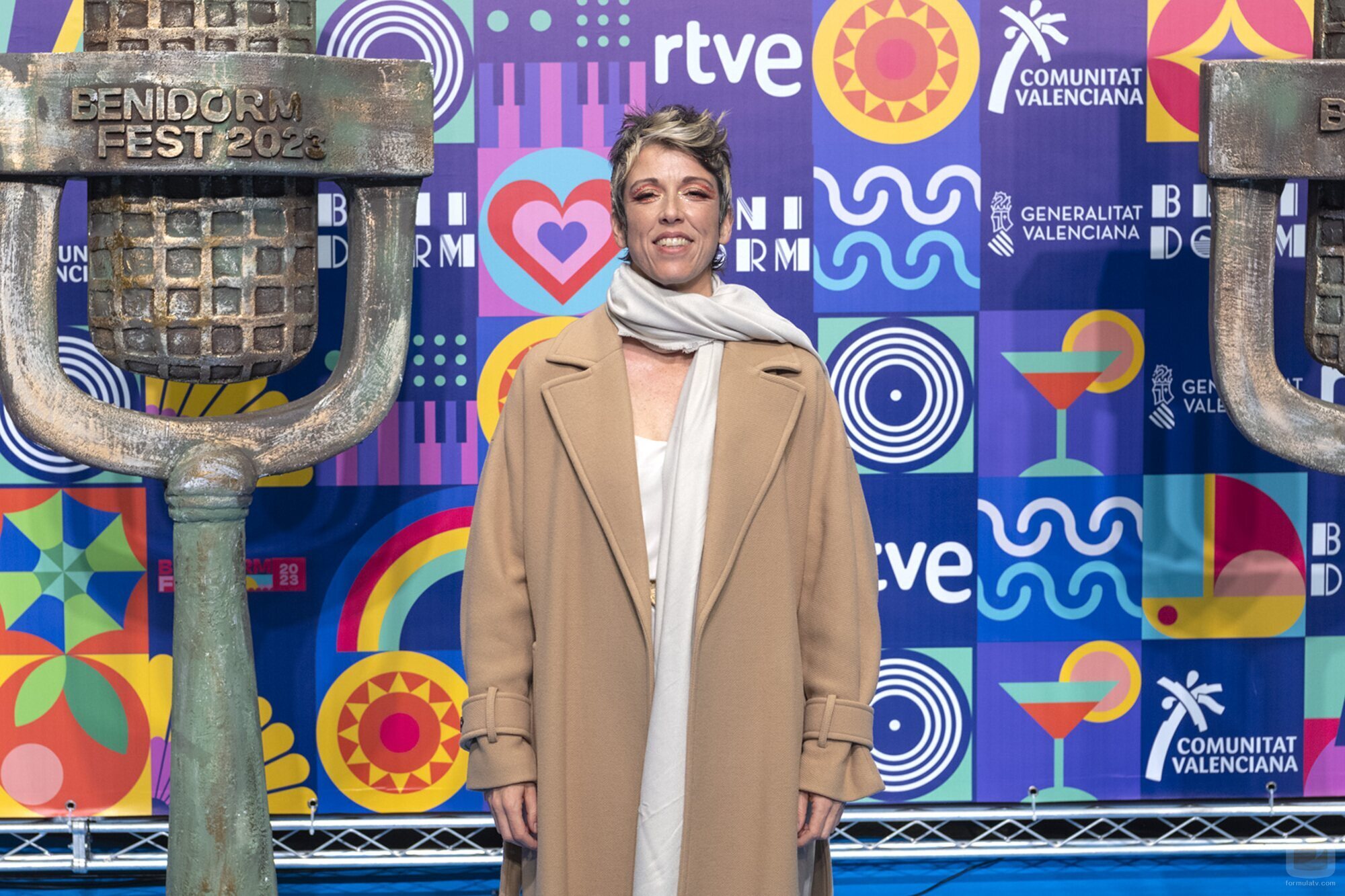 Karmento, en la rueda de prensa tras la Semifinal 2 del Benidorm Fest 2023