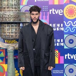 José Otero, en la rueda de prensa tras la Semifinal 2 del Benidorm Fest 2023