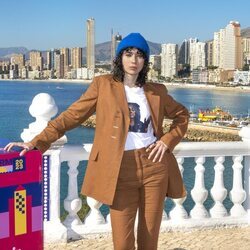 Alice Wonder, en la rueda de prensa de finalistas del Benidorm Fest 2023