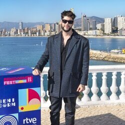 José Otero, en la rueda de prensa de finalistas del Benidorm Fest 2023