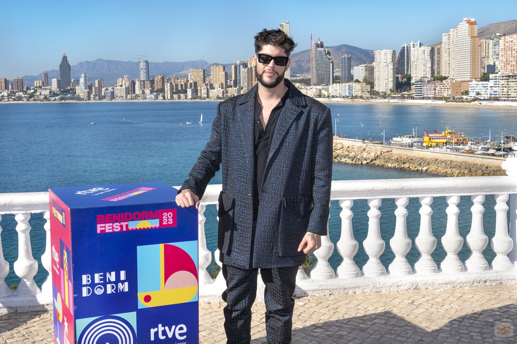 José Otero, en la rueda de prensa de finalistas del Benidorm Fest 2023