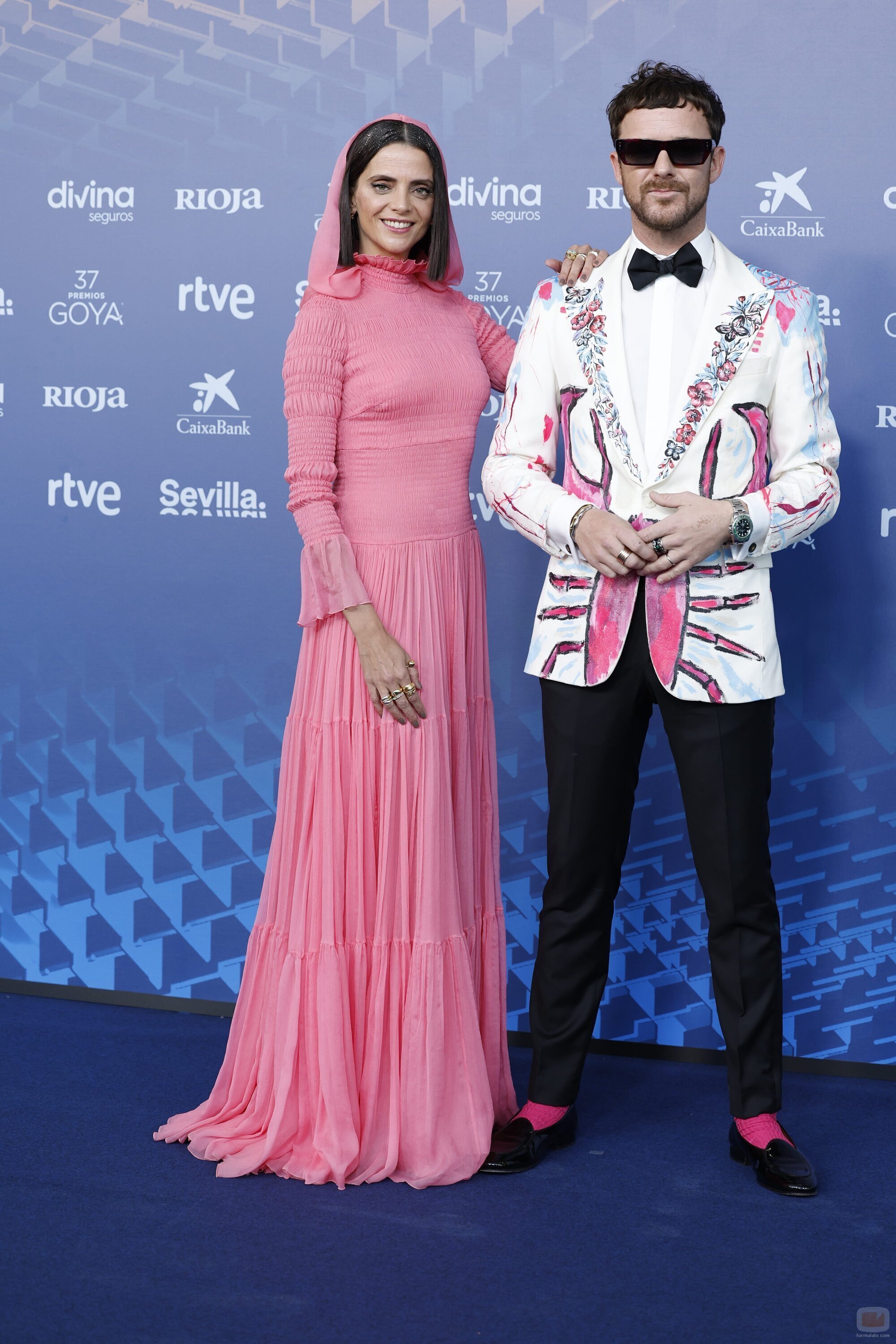 Macarena Gómez y Aldo Comas en los Goya 2023