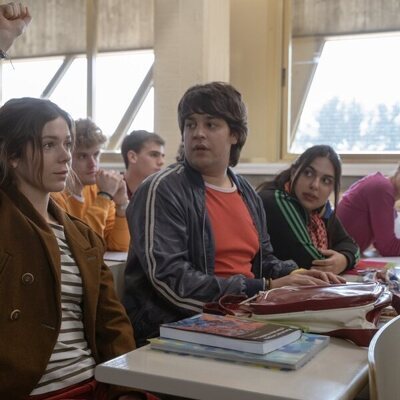 Irene (Georgina Amorós) en clase, en 'Todas las veces que nos enamoramos'