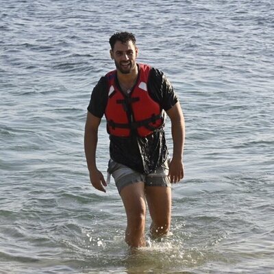 Asraf Beno, tras saltar del helicóptero de 'Supervivientes 2023'