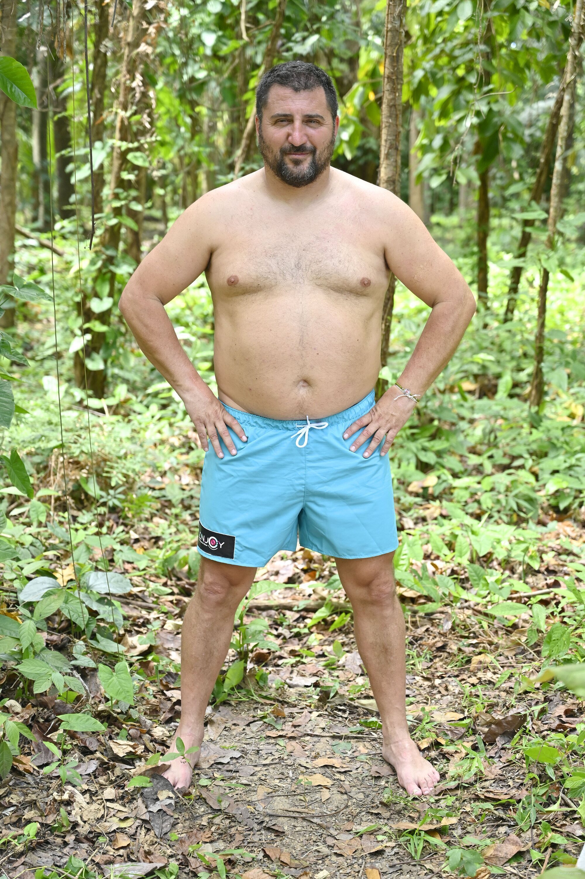 Sergio Garrido posa en bañador en 'Supervivientes 2023'