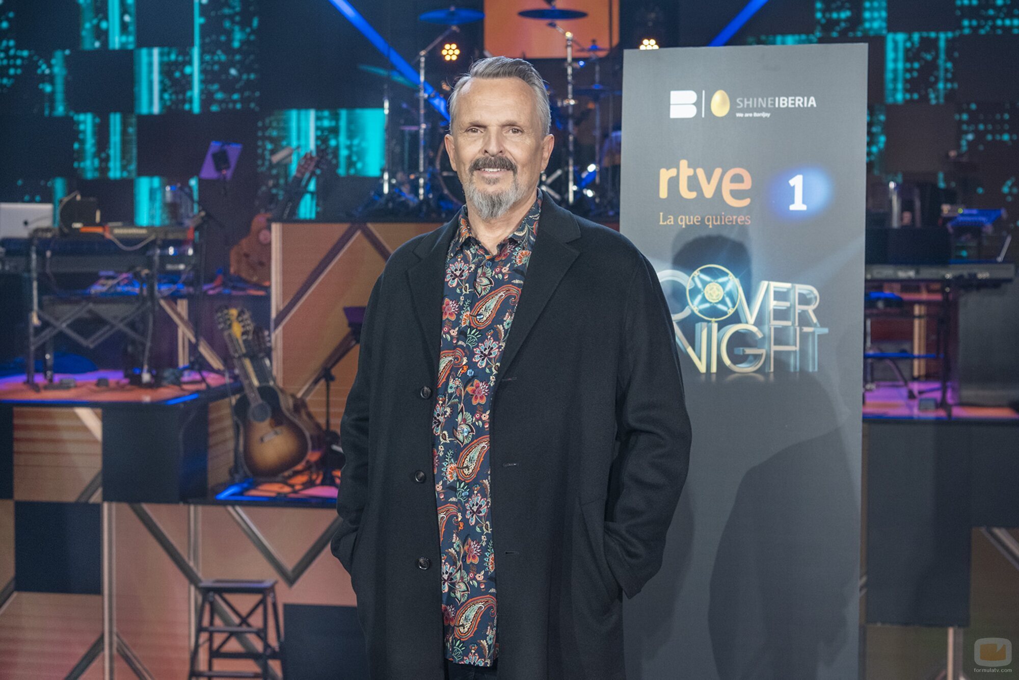 Miguel Bosé es jurado de 'Cover Night'