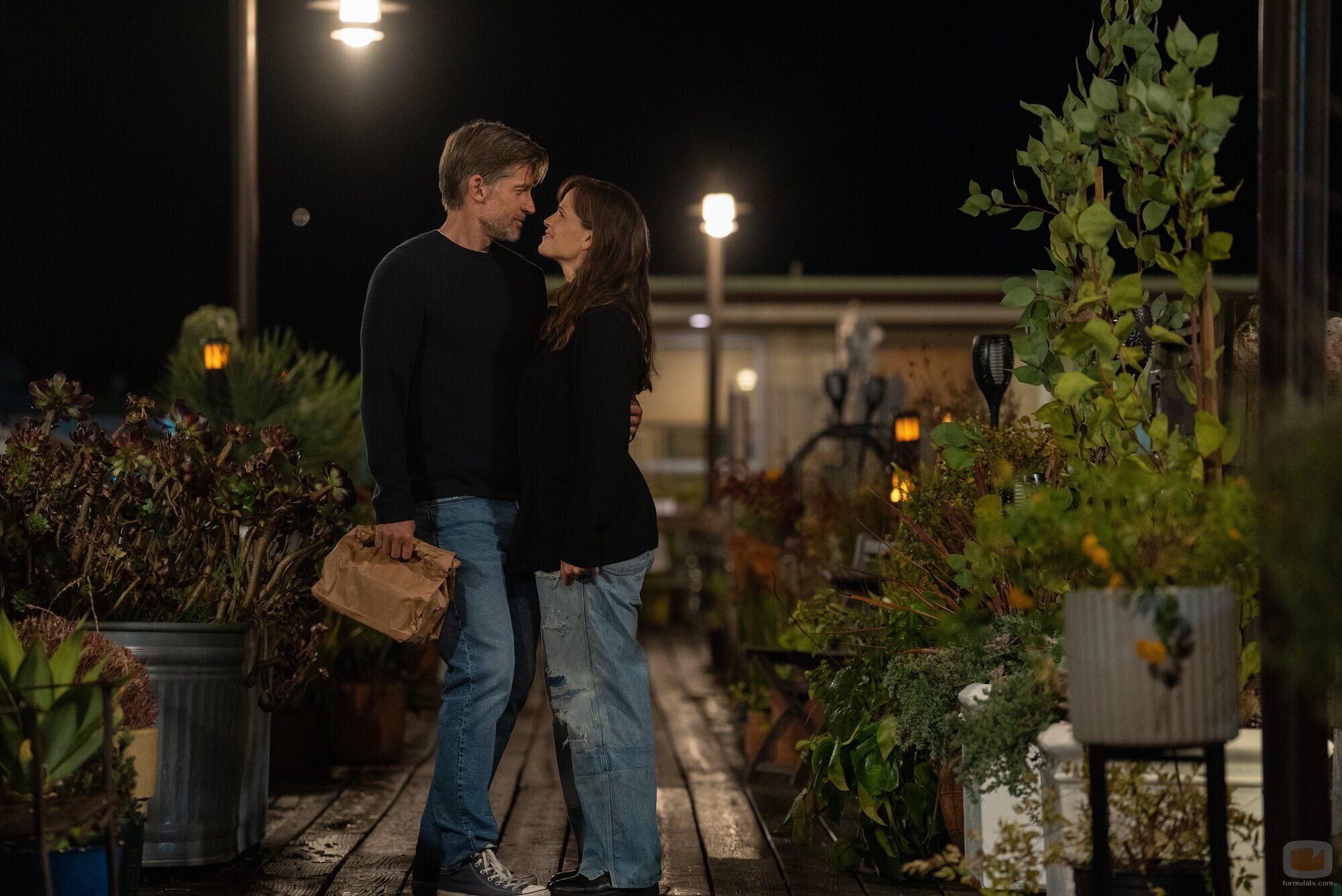 Nikolaj Coster-Waldau y Jennifer Garner