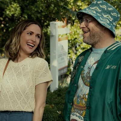 Rose Byrne y Seth Rogen en 'Platónico'