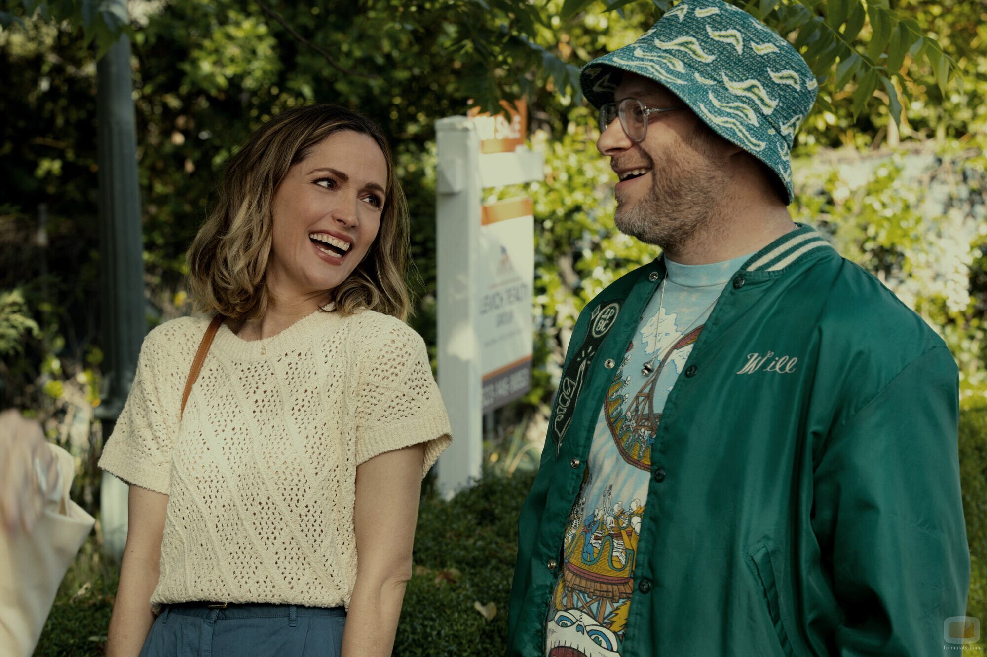 Rose Byrne y Seth Rogen en 'Platónico'