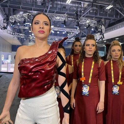 Blanca Paloma, en el primer ensayo de Eurovisión 2023