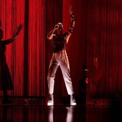 Blanca Paloma en su primer ensayo para Eurovisión 2023