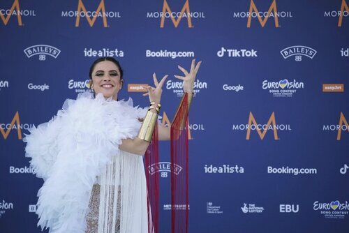 Blanca Paloma en el Liverpool Opening de Eurovisión 2023
