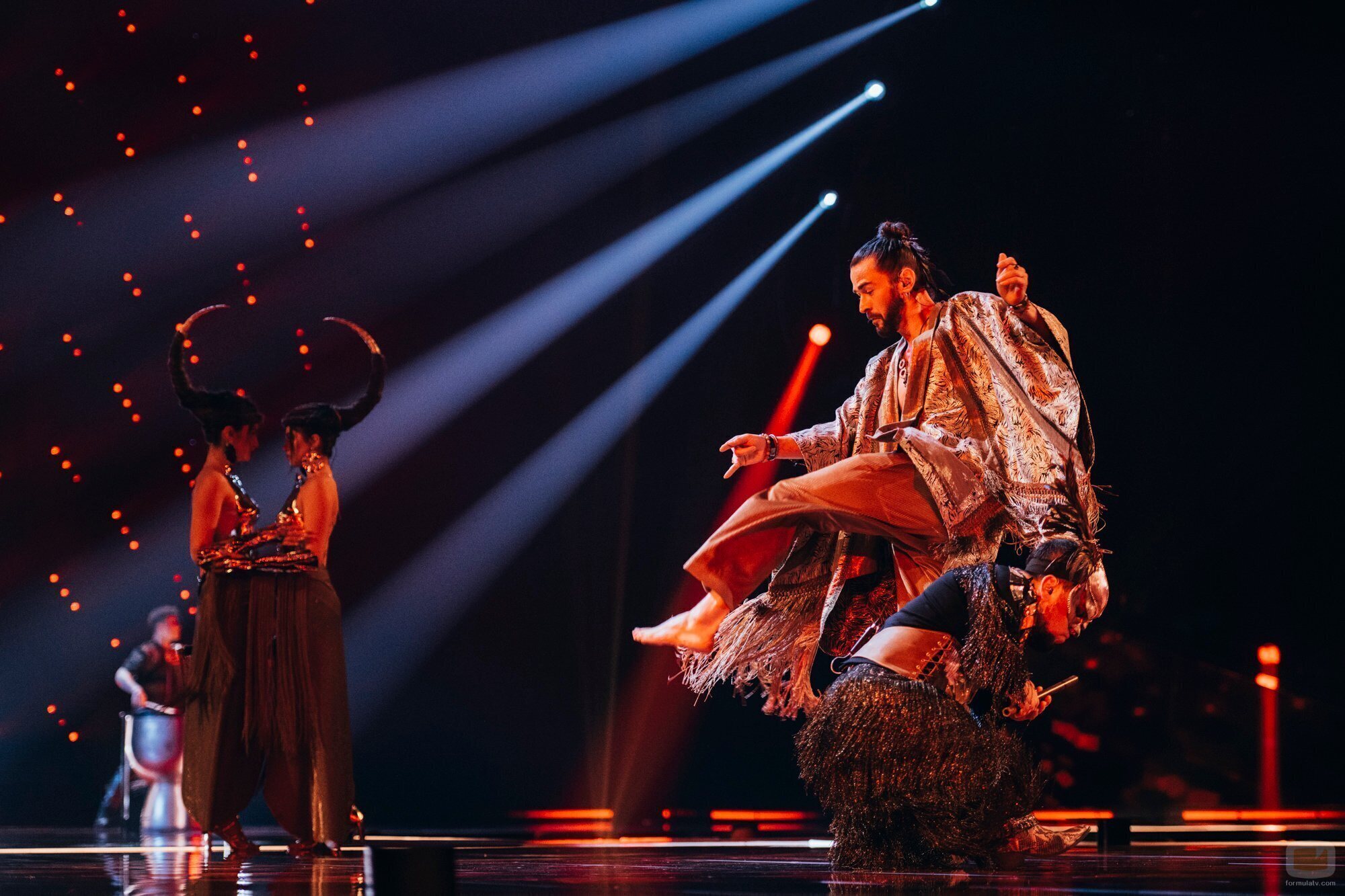 Pasha Parfeny (Moldavia), en la Semifinal 1 de Eurovisión 2023