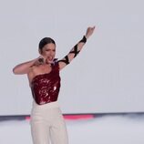 Blanca Paloma actúa en la segunda semifinal de Eurovisión 2023