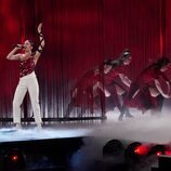 Blanca Paloma y sus bailarinas en la segunda semifinal de Eurovisión 2023