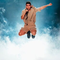 Victor Vernicos (Grecia), en la Semifinal 2 de Eurovisión 2023