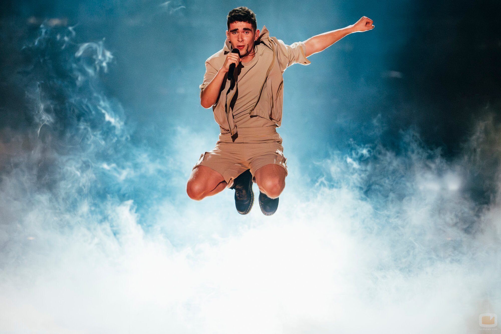 Victor Vernicos (Grecia), en la Semifinal 2 de Eurovisión 2023
