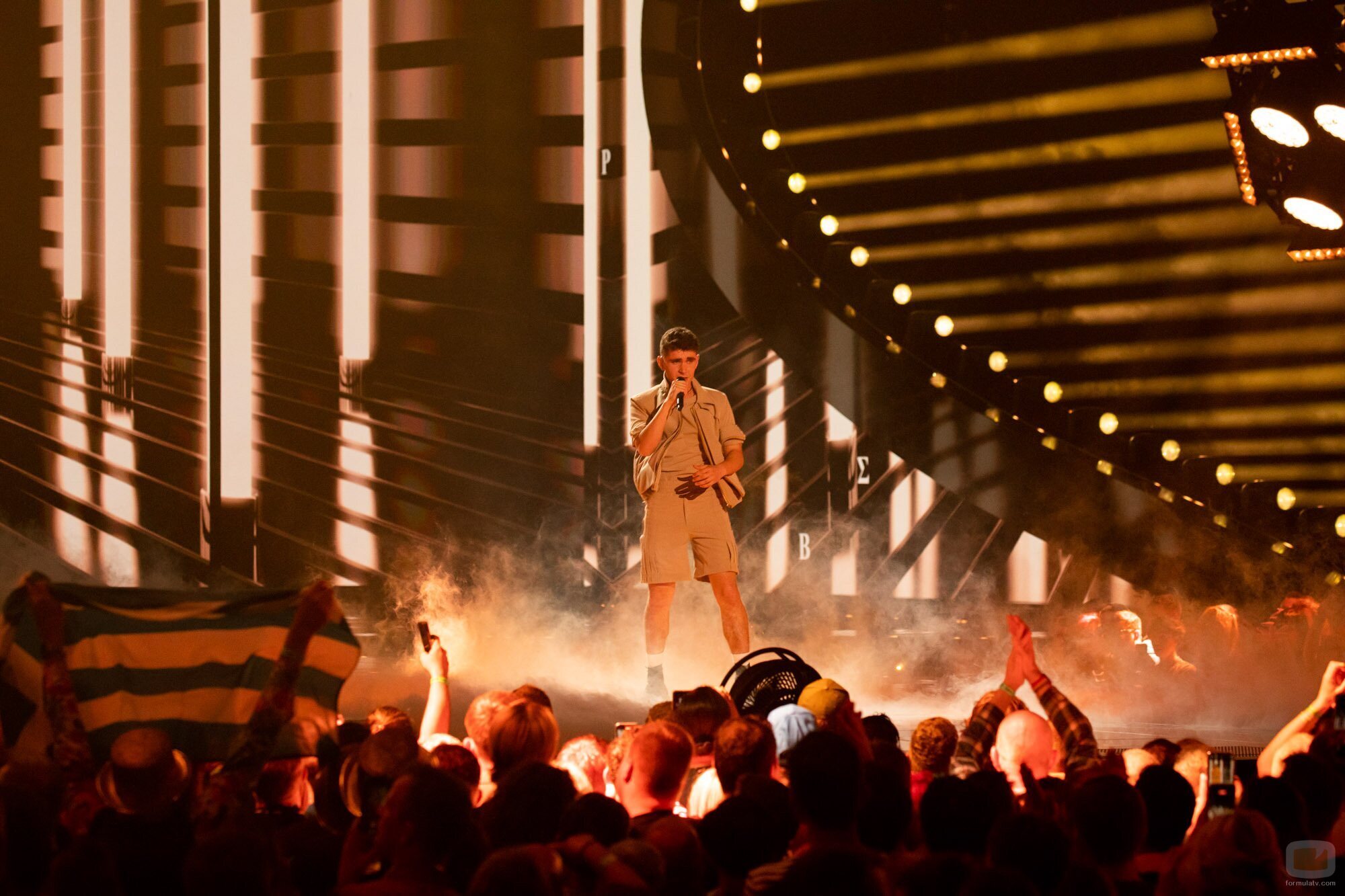 Victor Vernicos, representante de Grecia en Eurovisión 2023, en la Semifinal 2