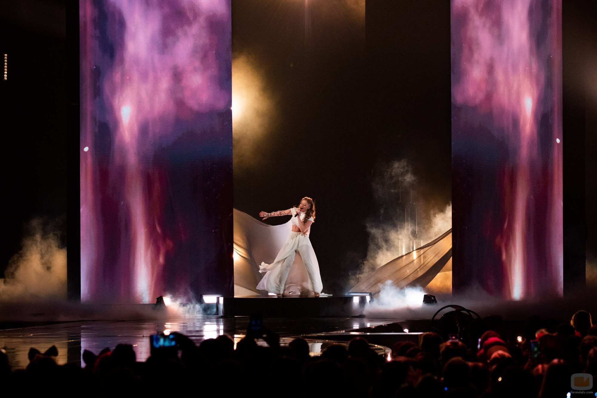 Iru (Goergia), en la Semifinal 2 de Eurovisión 2023