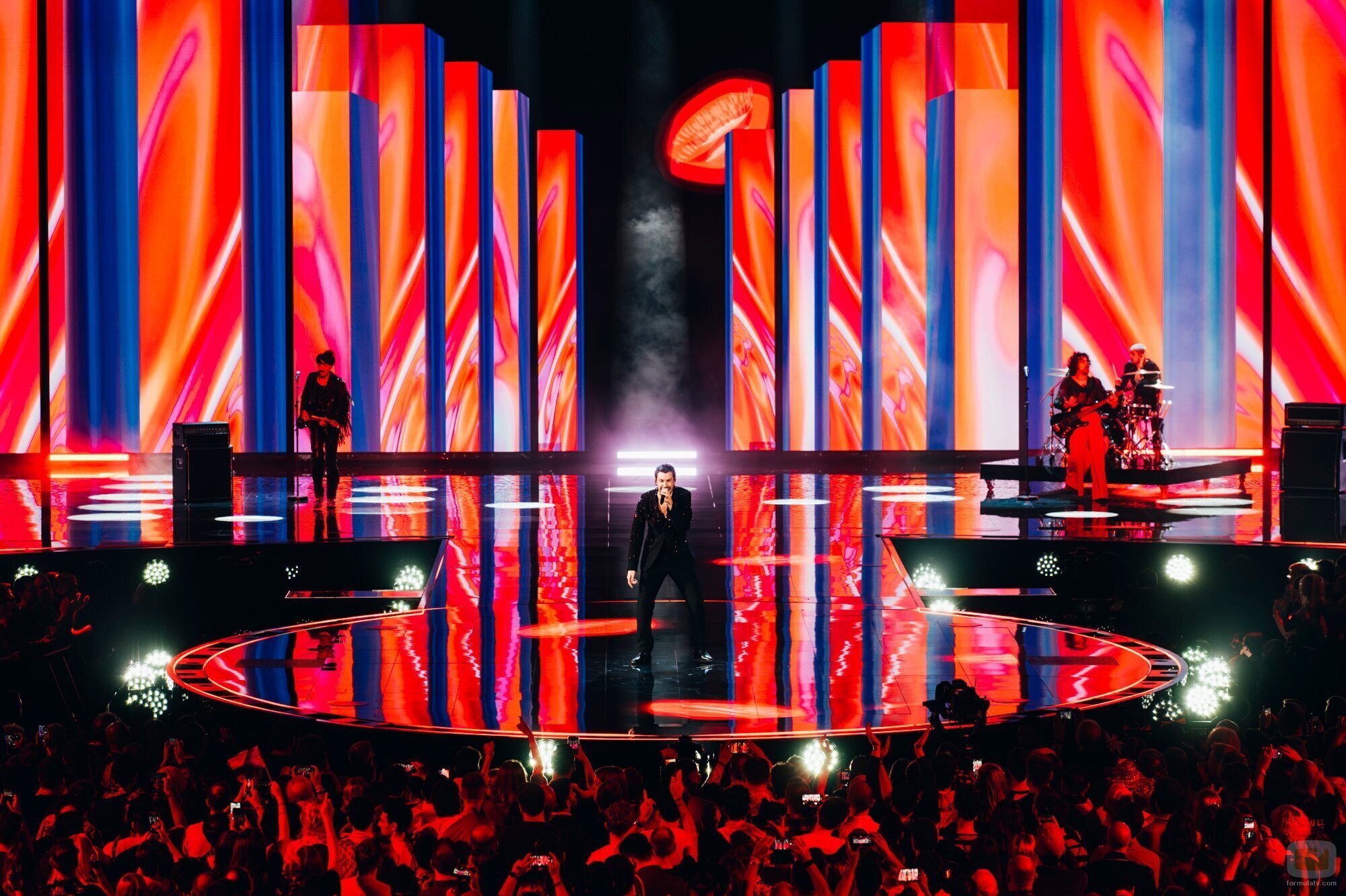 Piqued Jacks, representantes de San Marino en Eurovisión 2023, en la Semifinal 2