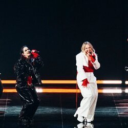 Teya & Salena, representantes de Austria en Eurovisión 2023, en la Semifinal 2