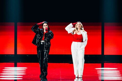Teya & Salena (Austria), en la Semifinal 2 de Eurovisión 2023