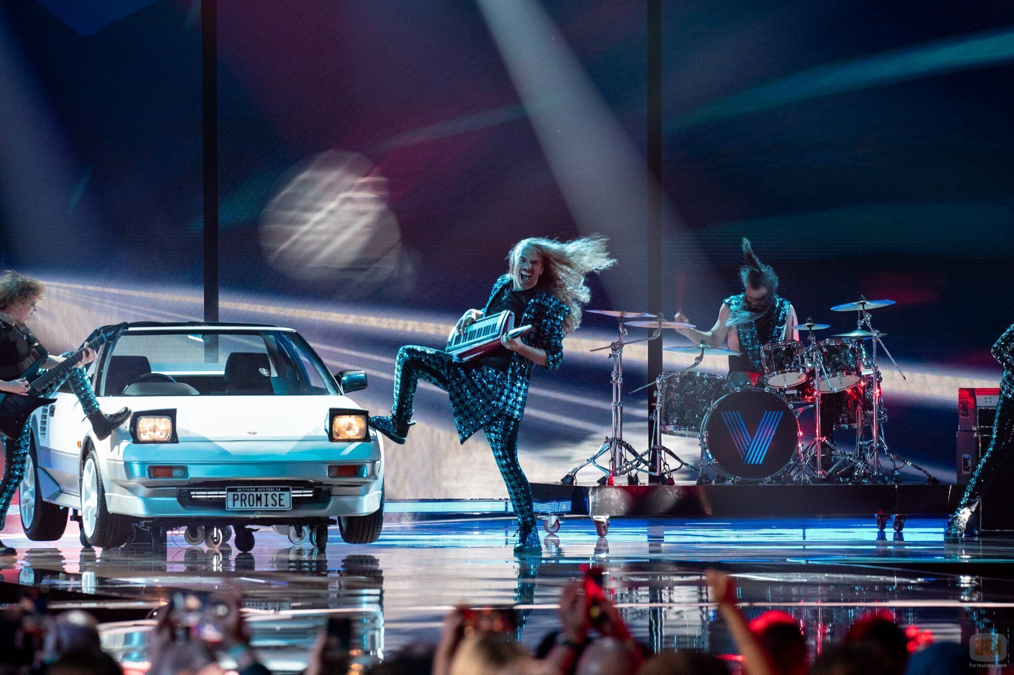 Voyager, representantes de Australia en Eurovisión 2023, en la Semifinal 2